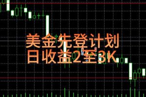 美金先登计划（2025黑马项目）（日收益2至3K，当日可提现，可放大操作）