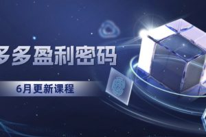 拼多多盈利密码：从烧钱推广到印钞模型，底层逻辑重构指南（6月更新）