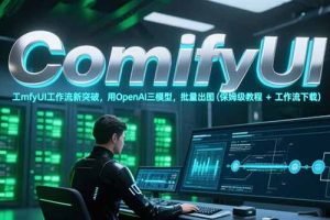 ComfyUI工作流新突破，用OpenAI三模型，批量出图(保姆级教程+工作流下载)