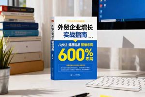 外贸企业增长实战指南，八步法、爆品选品、营销布局，业绩增长300%